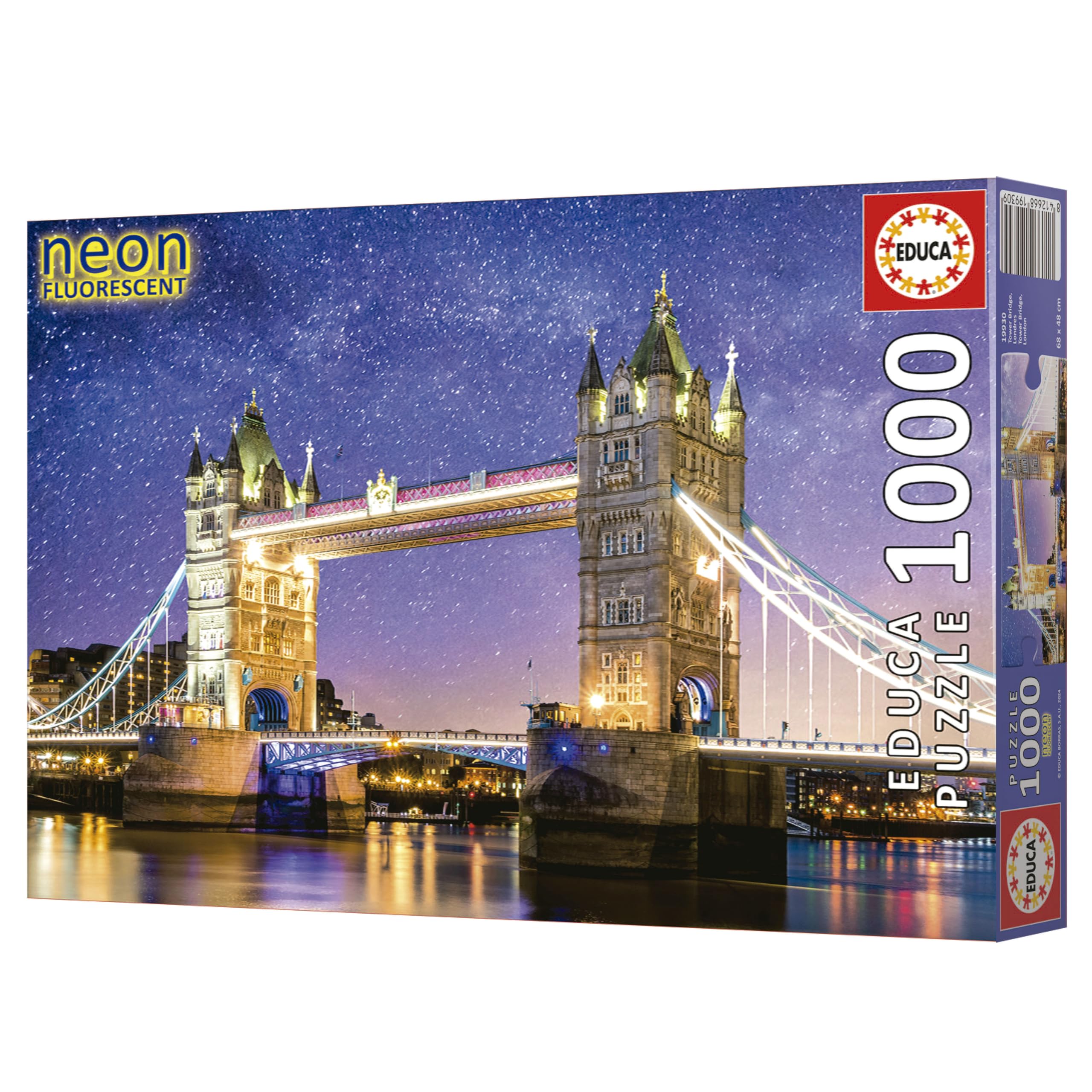 educa-tower-bridge-neon-puzzle-1000-teile-leuchtet-im-dunkeln image 7