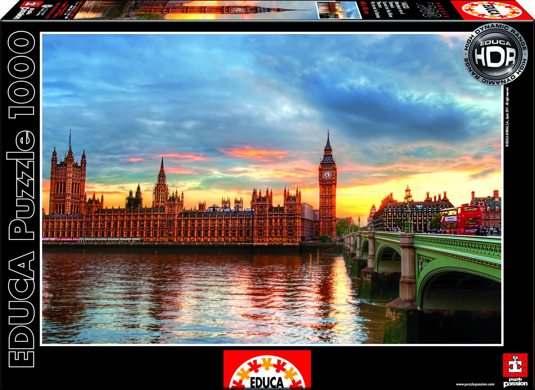 educa-14833-sonnenuntergang-ber-der-themse-puzzle-1000-teile-hdr image 1