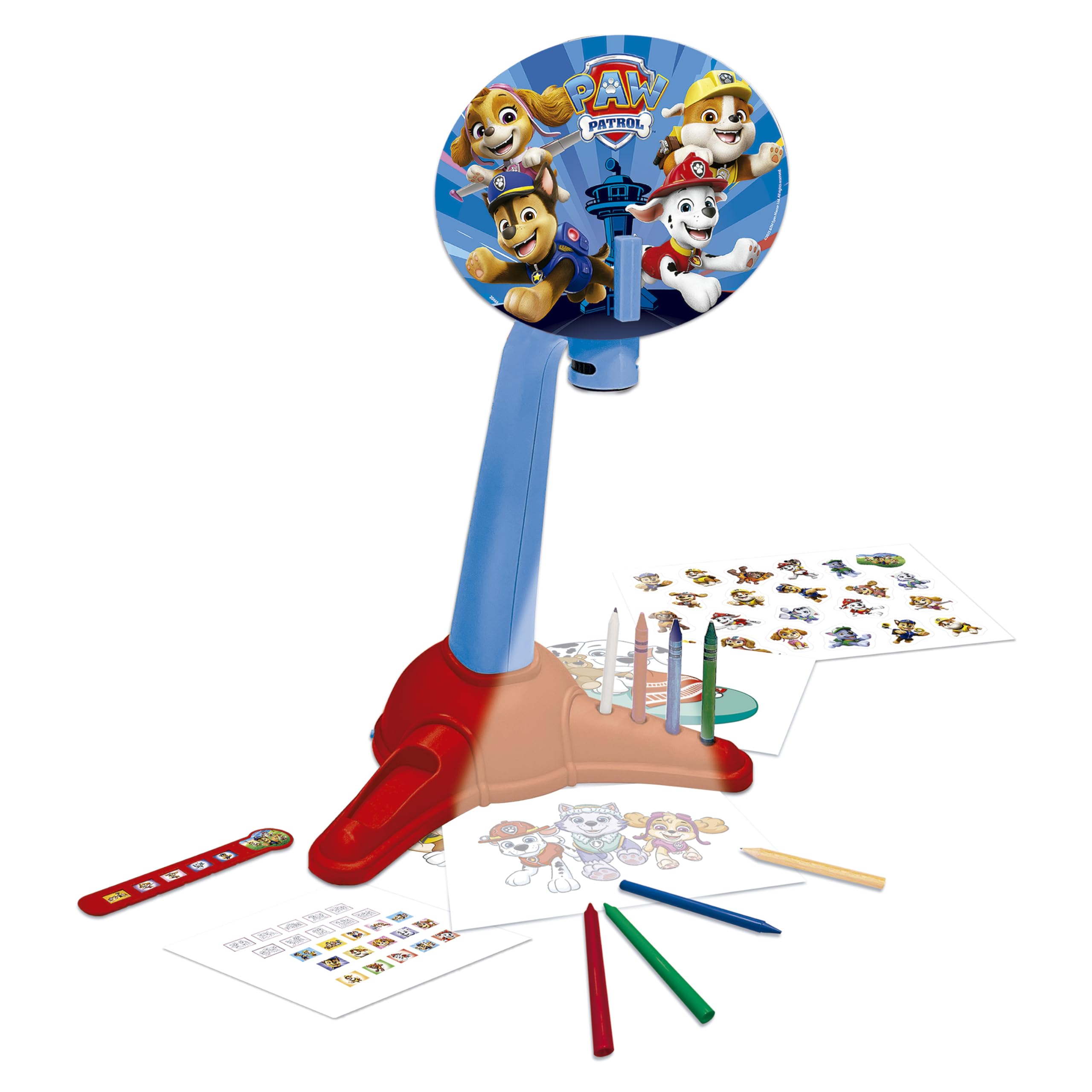 educa-paw-patrol-bildprojektor-malset-40-folien-ab-5-jahren image 2