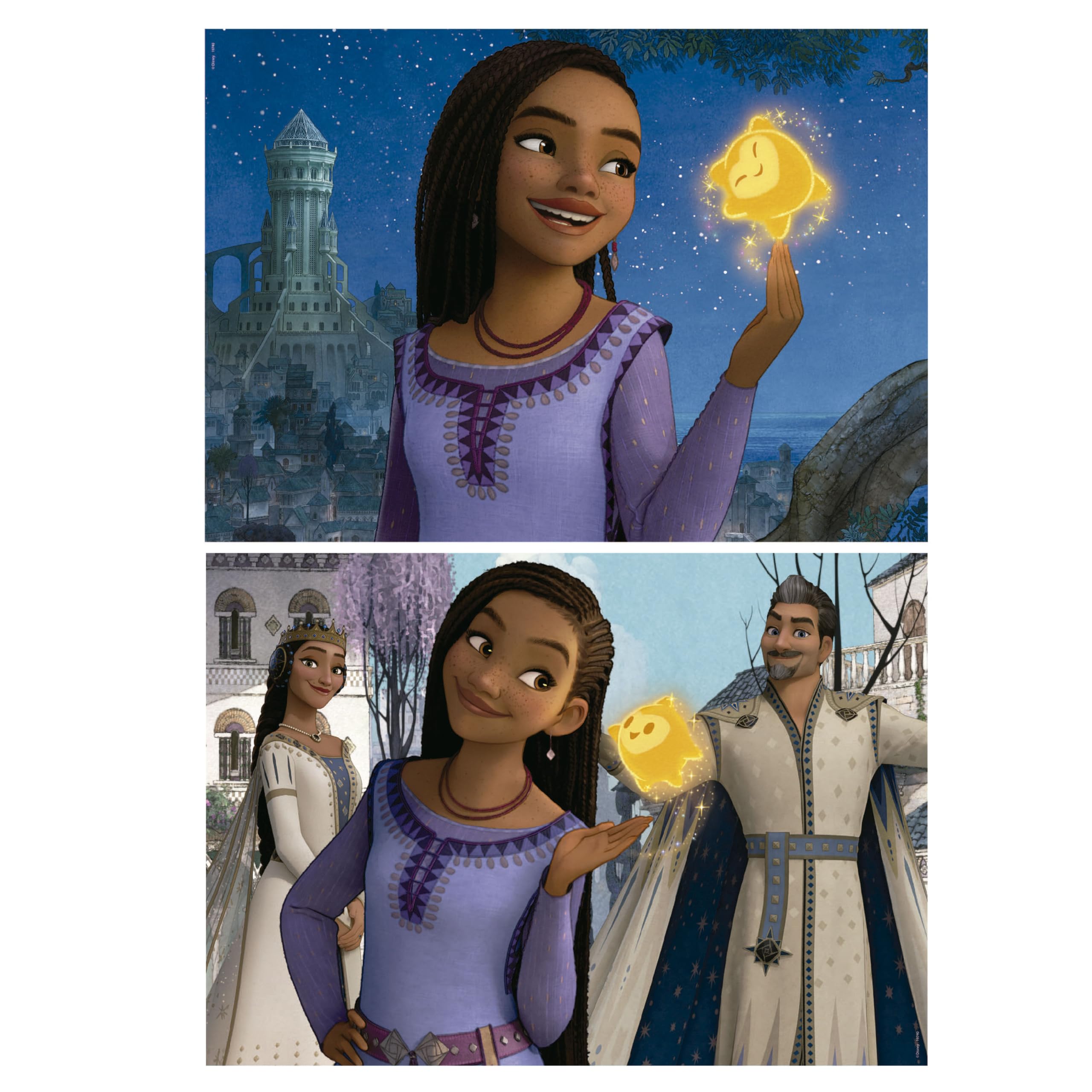 educa-disney-wish-19740-puzzle-2x20-teile-ab-3-jahren image 2