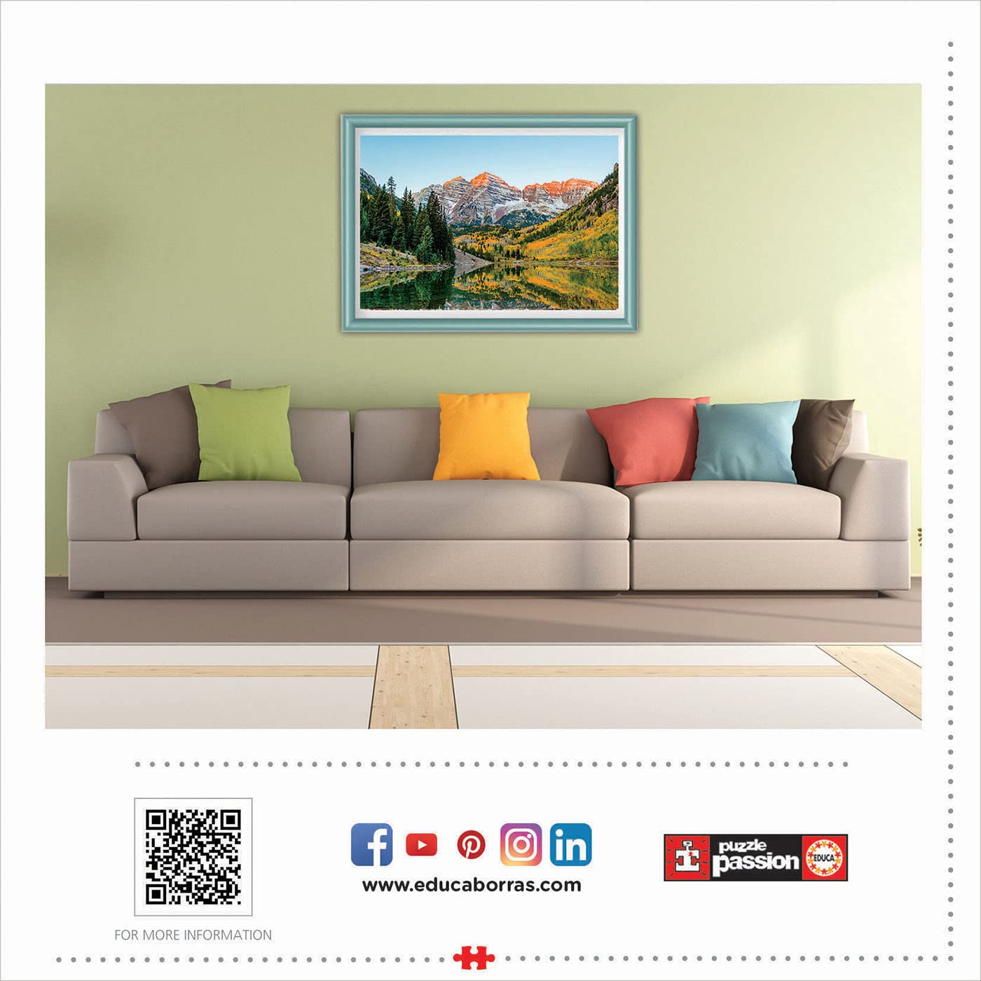 educa-19279-maroon-bells-puzzle-2000-teile-colorado image 4