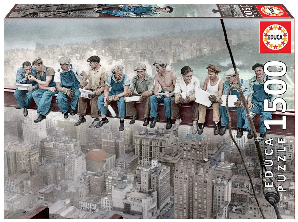 educa-mittagspause-wolkenkratzer-16009-puzzle-1500-teile image 1