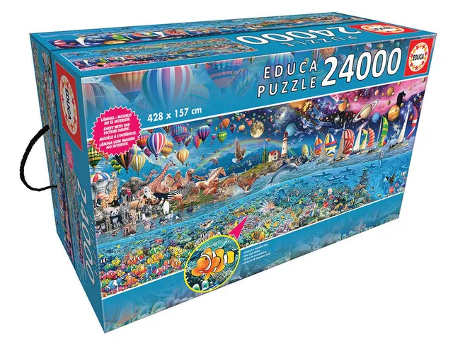 educa-das-gro-e-leben-13434-puzzle-24000-teile-tiere image 1