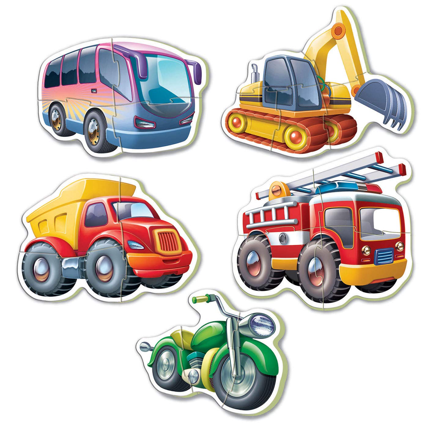 educa-baby-fahrzeuge-14866-babypuzzle-5in1-3-5-teile-ab-2-j image 3