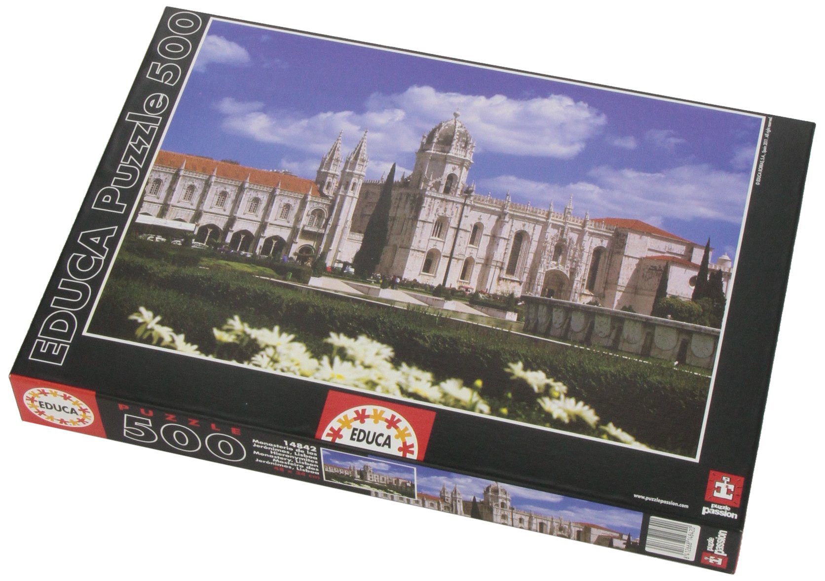 educa-14842-lissabon-kloster-puzzle-500-teile-stadt image 7