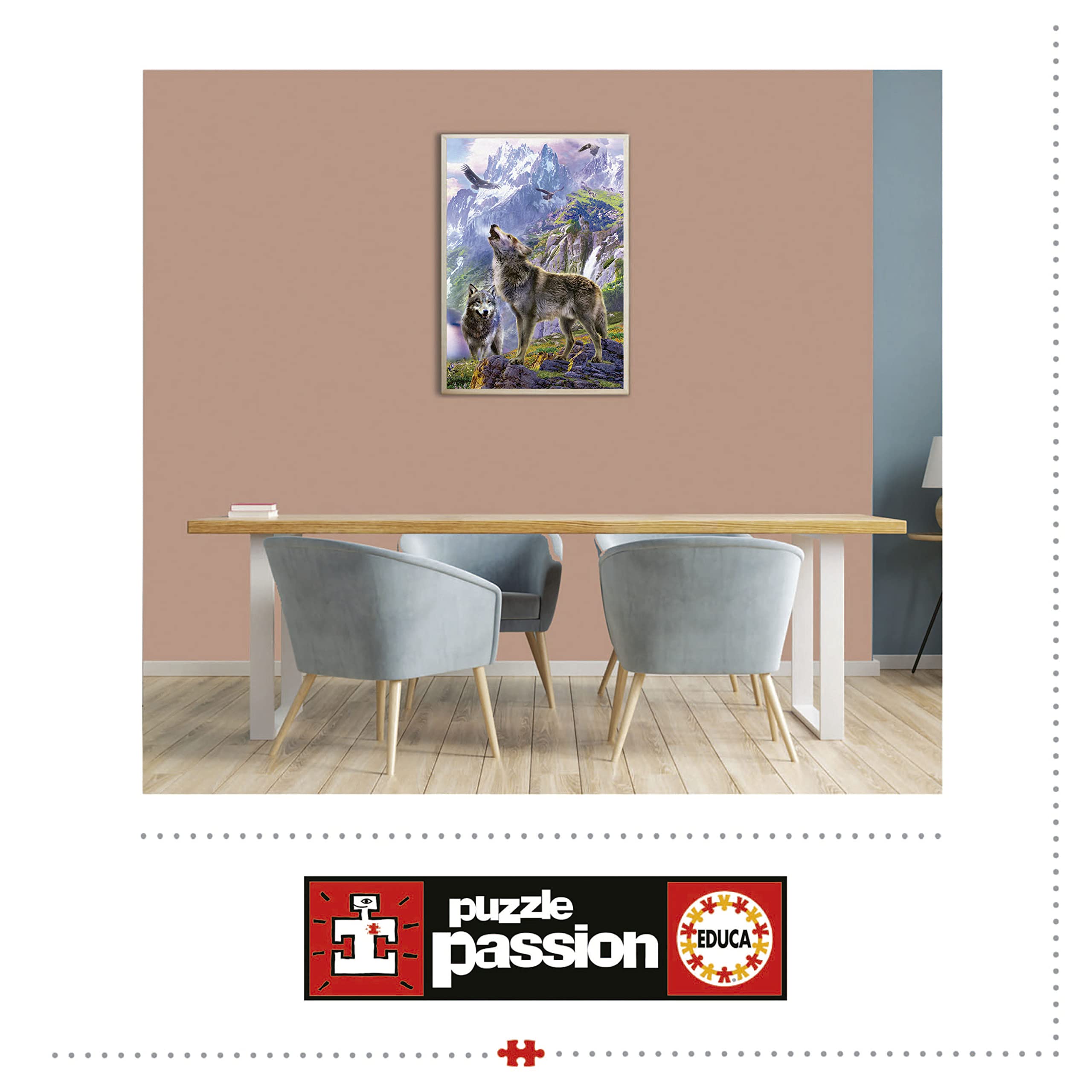 educa-w-lfe-in-den-bergen-puzzle-500-teile-tiermotiv image 5