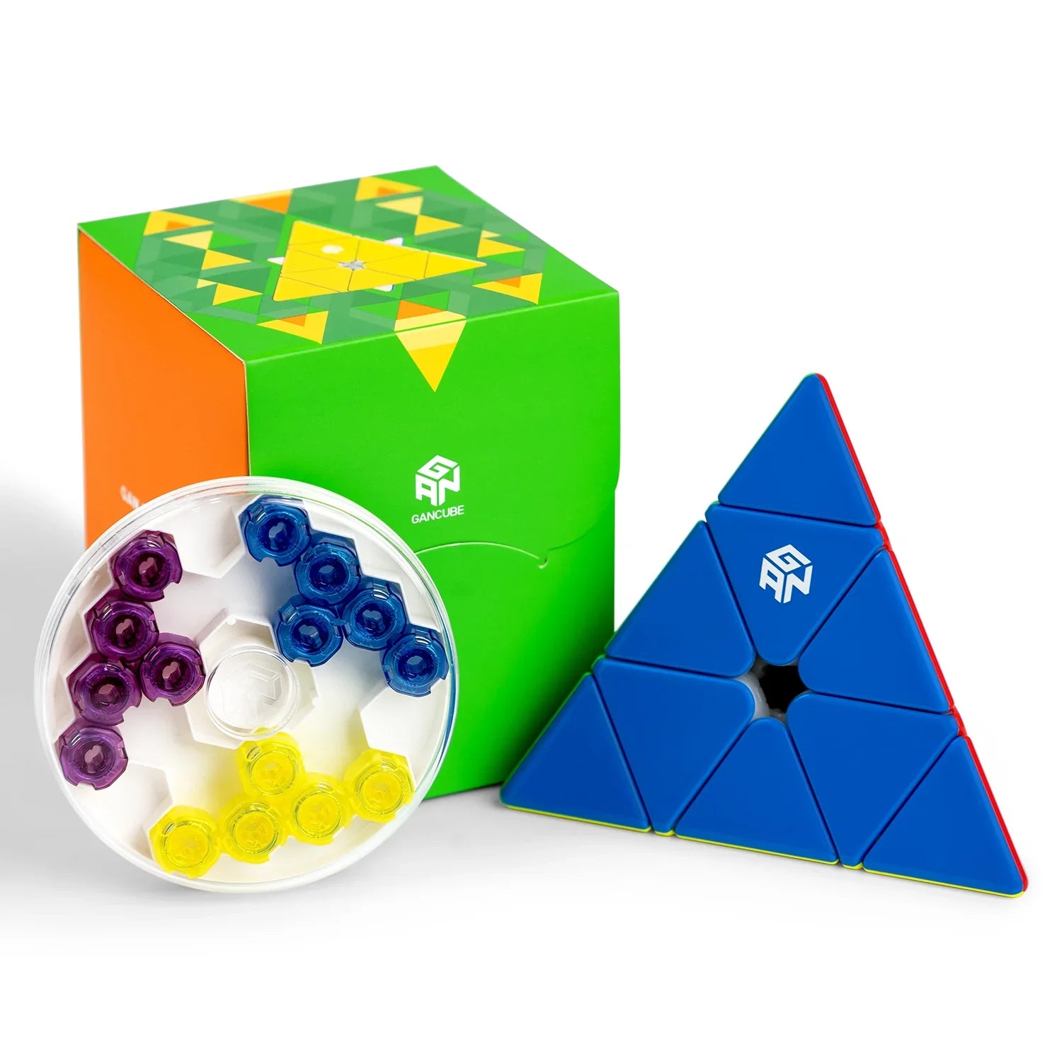 gan-pyraminx-m-speed-cube-magnetisch-64-g-pyramide image 8