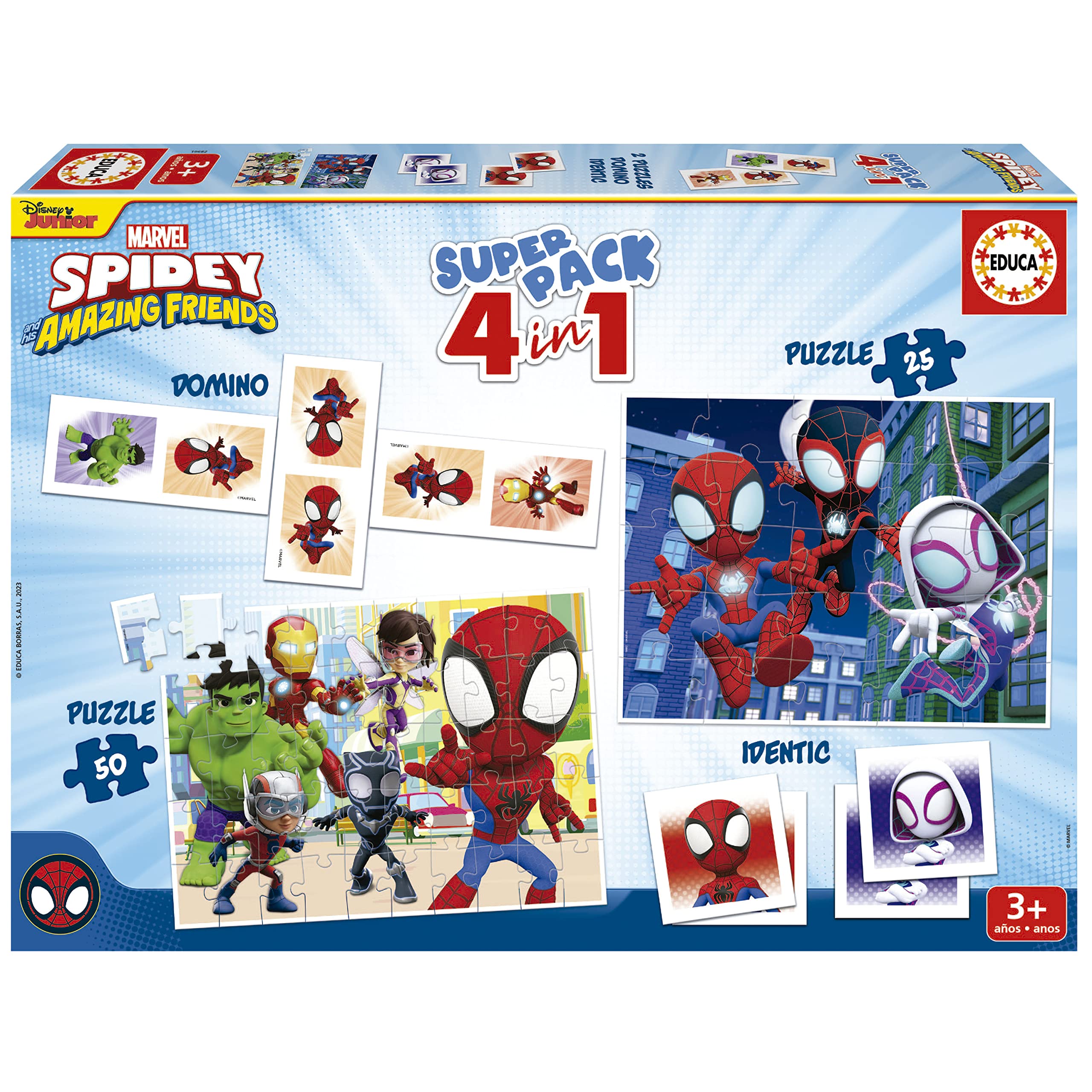 educa-stitch-20474-superpack-spiel-4in1-puzzle-memo-domino image 6