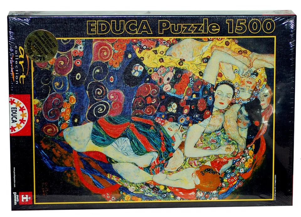 educa-die-jungfrau-puzzle-1000-teile-kunst-gem-lde image 1