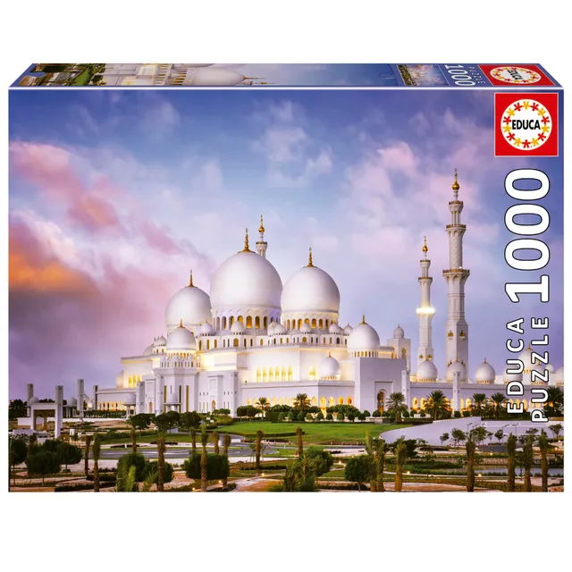 educa-scheich-zayid-moschee-puzzle-1000-teile-68x48-architektur image 1