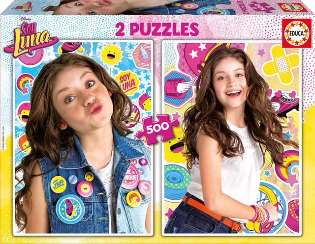 educa-17019-soy-luna-puzzle-2x500-teile-disney image 1