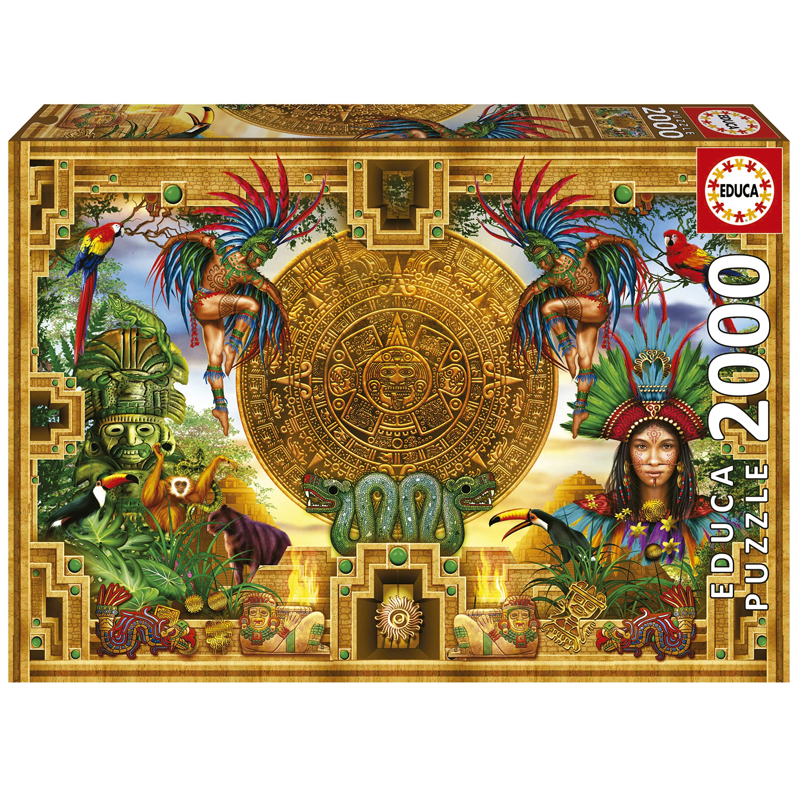 educa-azteken-19565-puzzle-2000-teile-maya-ab-14-jahren image 1