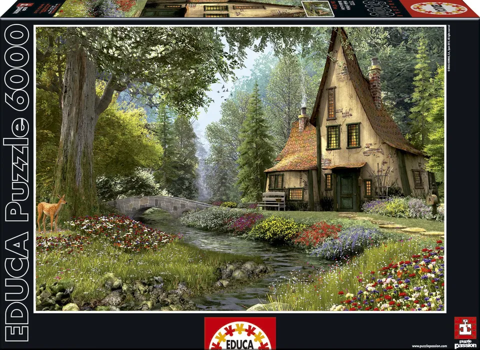 educa-15543-puzzle-m-rchen-cottage-6000-teile image 1