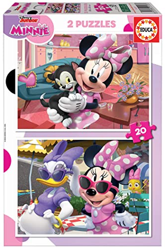 educa-19297-minnie-maus-puzzle-2x20-teile-ab-3-jahren image 6