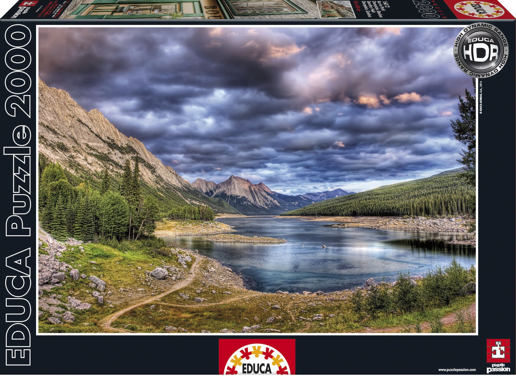 educa-16014-medicine-see-kanada-puzzle-2000-teile image 1