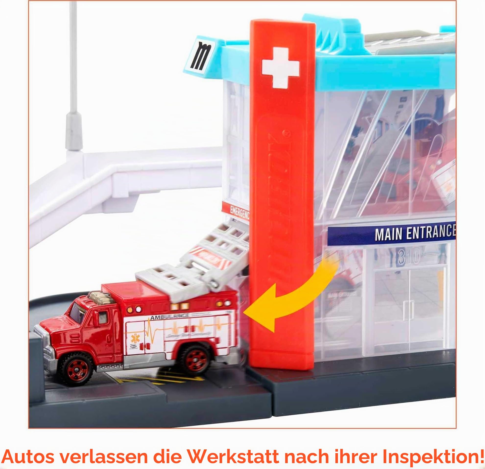 matchbox-action-drivers-gvy83-spielset-notrettung-krankenwagen image 4