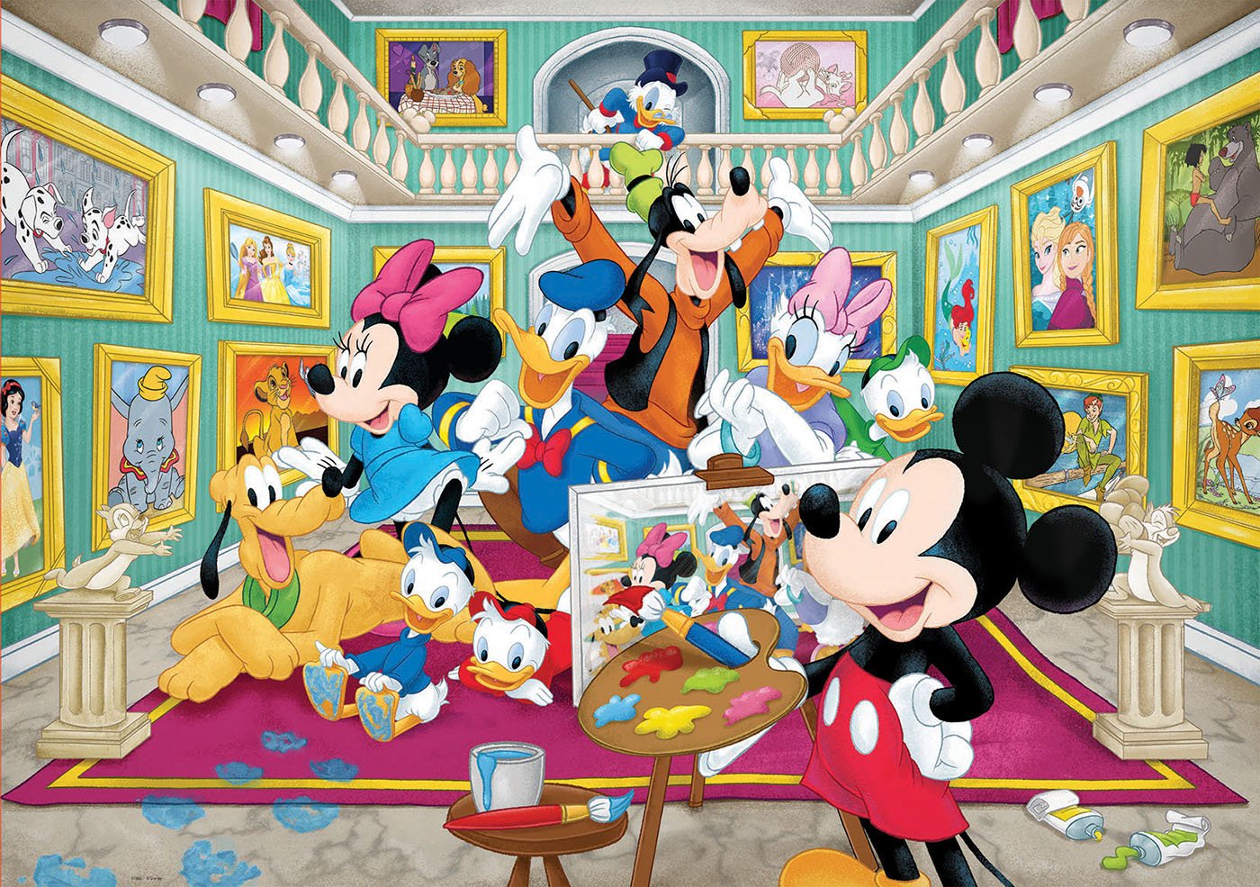 educa-mickey-kunstgalerie-puzzle-1000-teile-disney-pixar-68x48 image 2