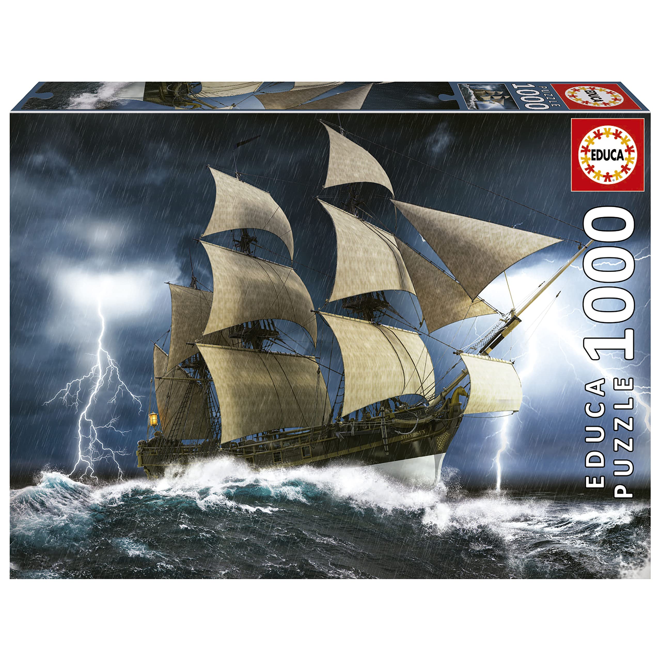 educa-kamele-sonnenuntergang-puzzle-1000-teile-68x48-cm image 6