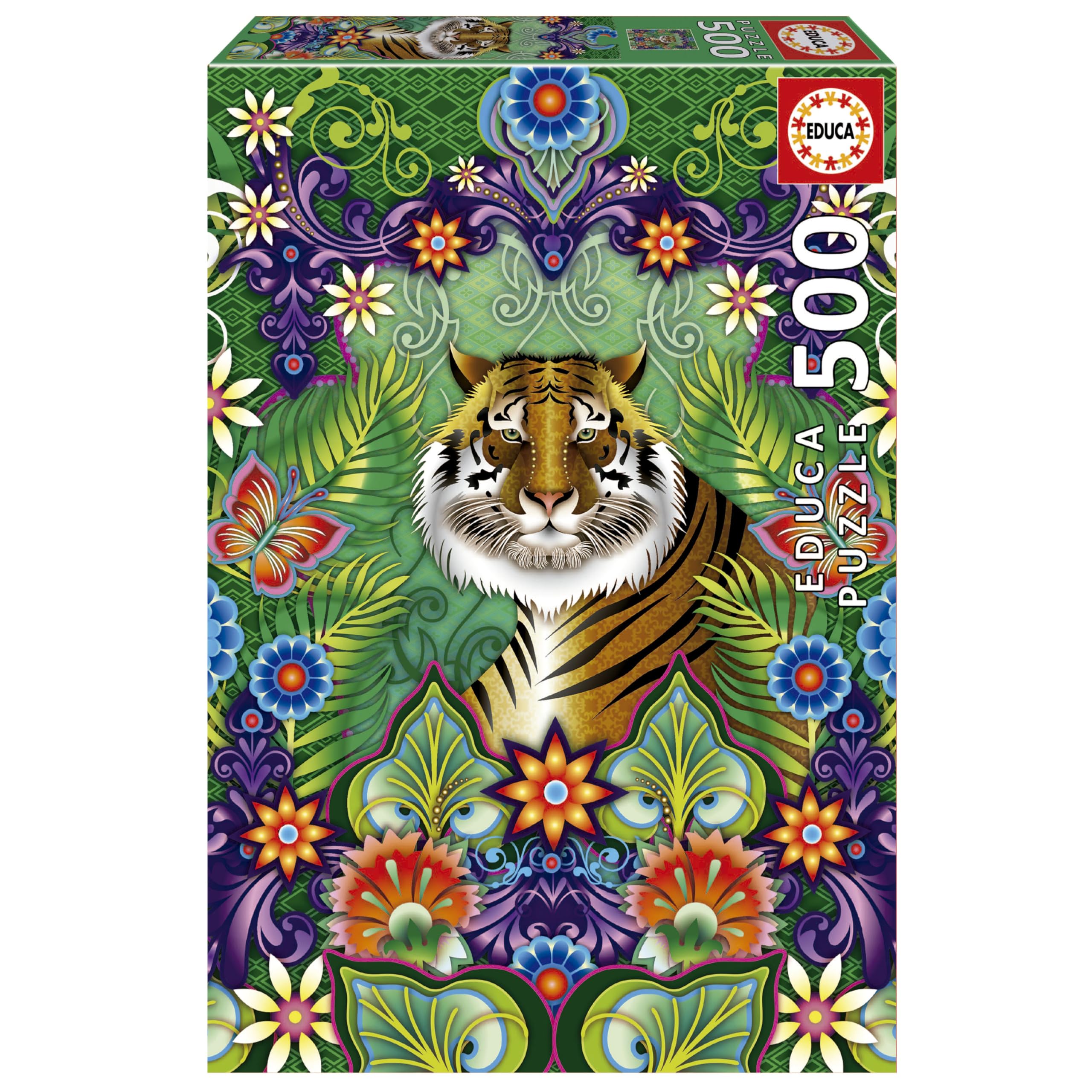 educa-bengal-tiger-19912-puzzle-500-teile-catalina-estrada-ab-11 image 1
