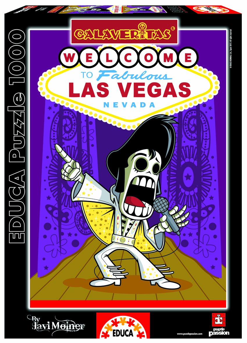 educa-las-vegas-calaveritas-puzzle-1000-teile-15203 image 1