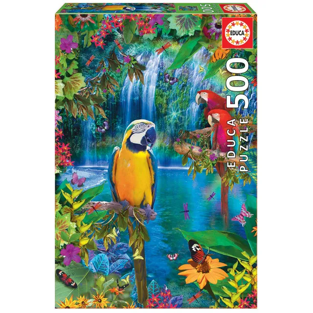 educa-v-gel-in-den-tropen-15512-puzzle-500-teile image 1