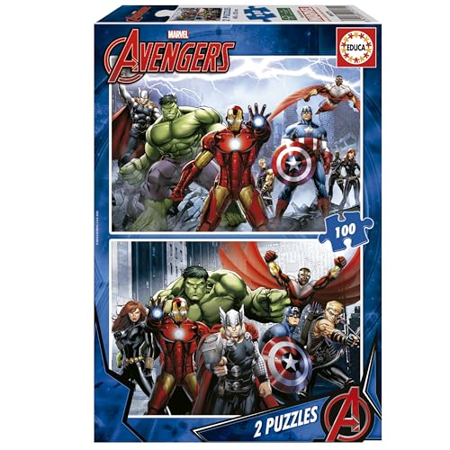 educa-avengers-kinderpuzzle-2x100-teile-iron-man-ab-6-j-15771 image 6