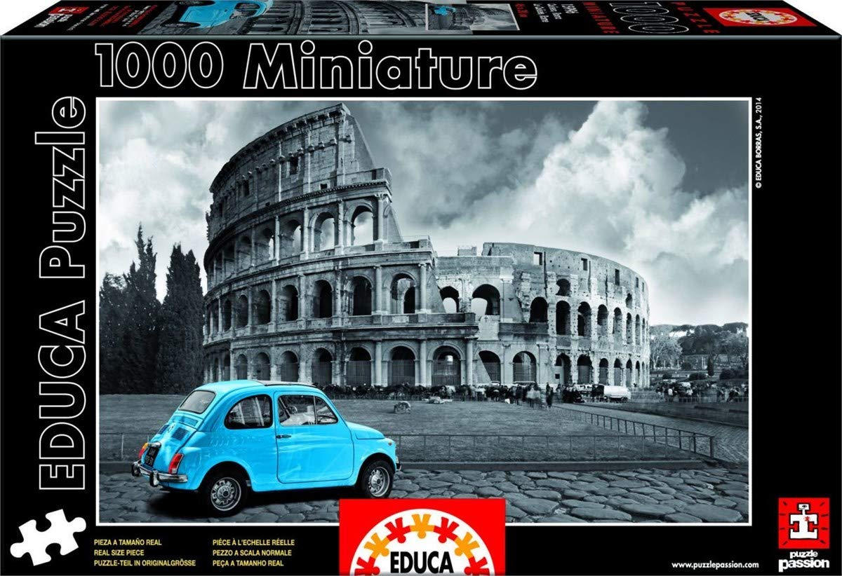 educa-15996-kolosseum-rom-puzzle-1000-teile-miniatur image 2