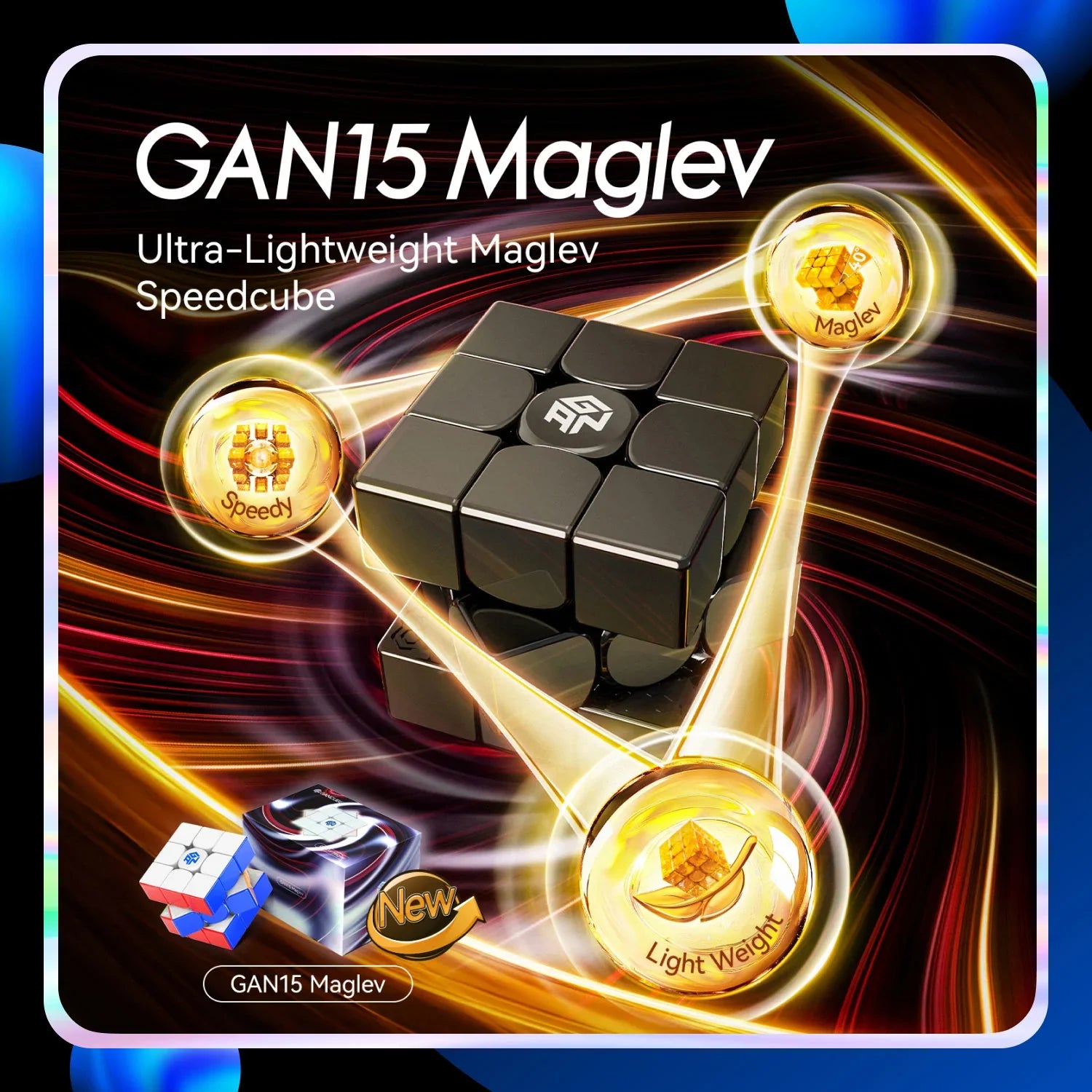 gan-gan15-maglev-3x3-speedcube-ten-years-gift-set-magnetisch image 5