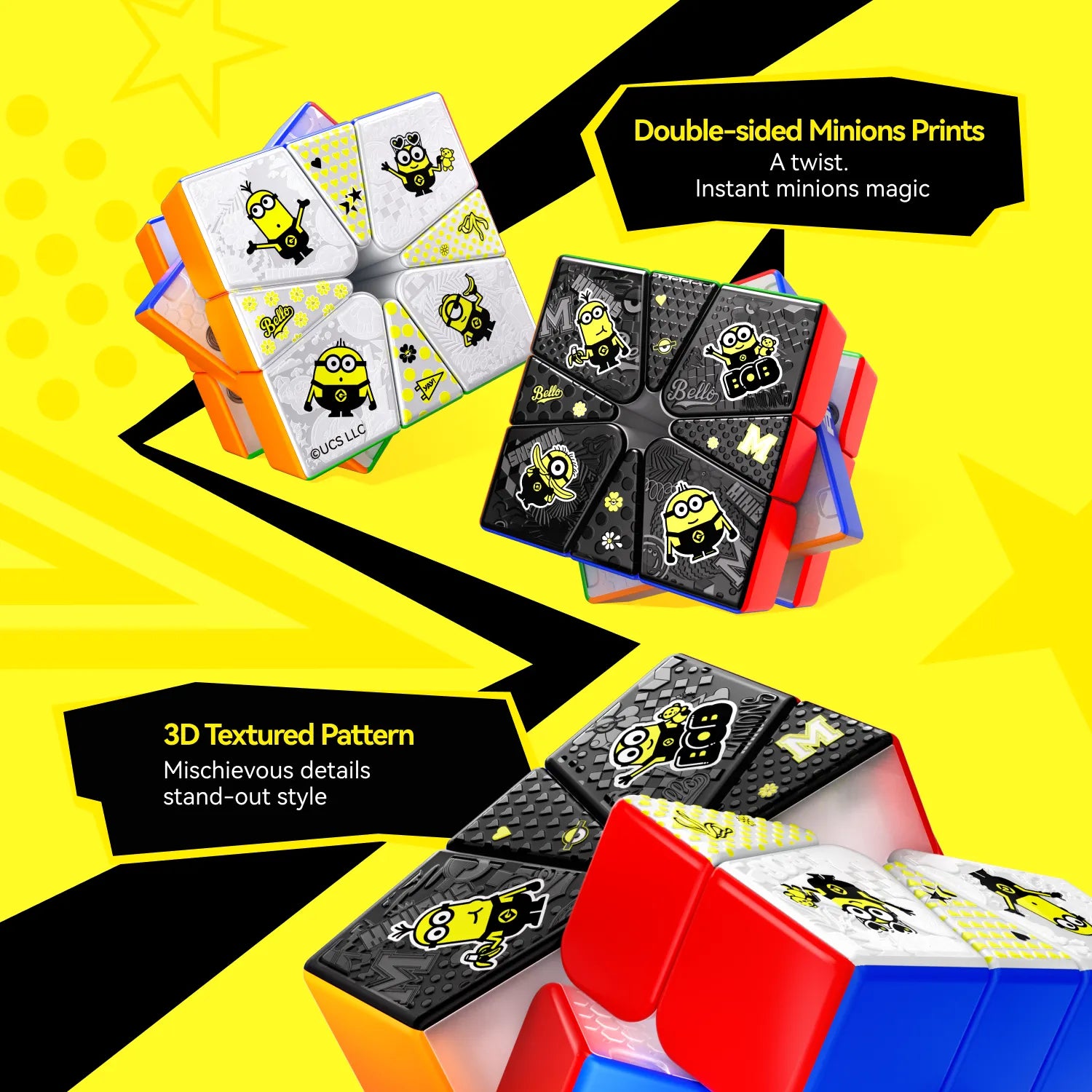 gan-square-1-minions-speedcube-matte-uv-coating-magnetisch image 5