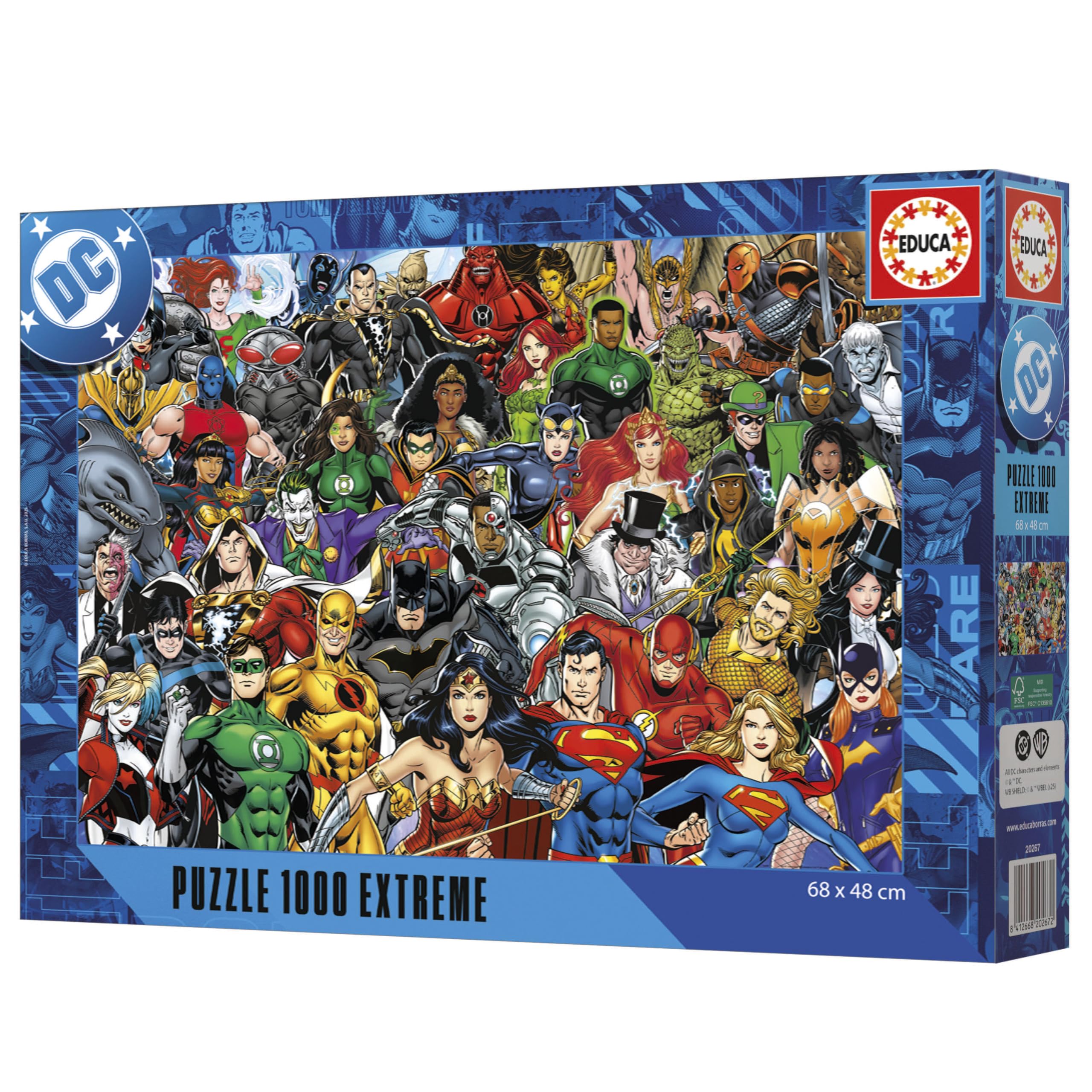 educa-gerechtigkeitsliga-20267-xtreme-puzzle-1000-teile-ab-14j image 3