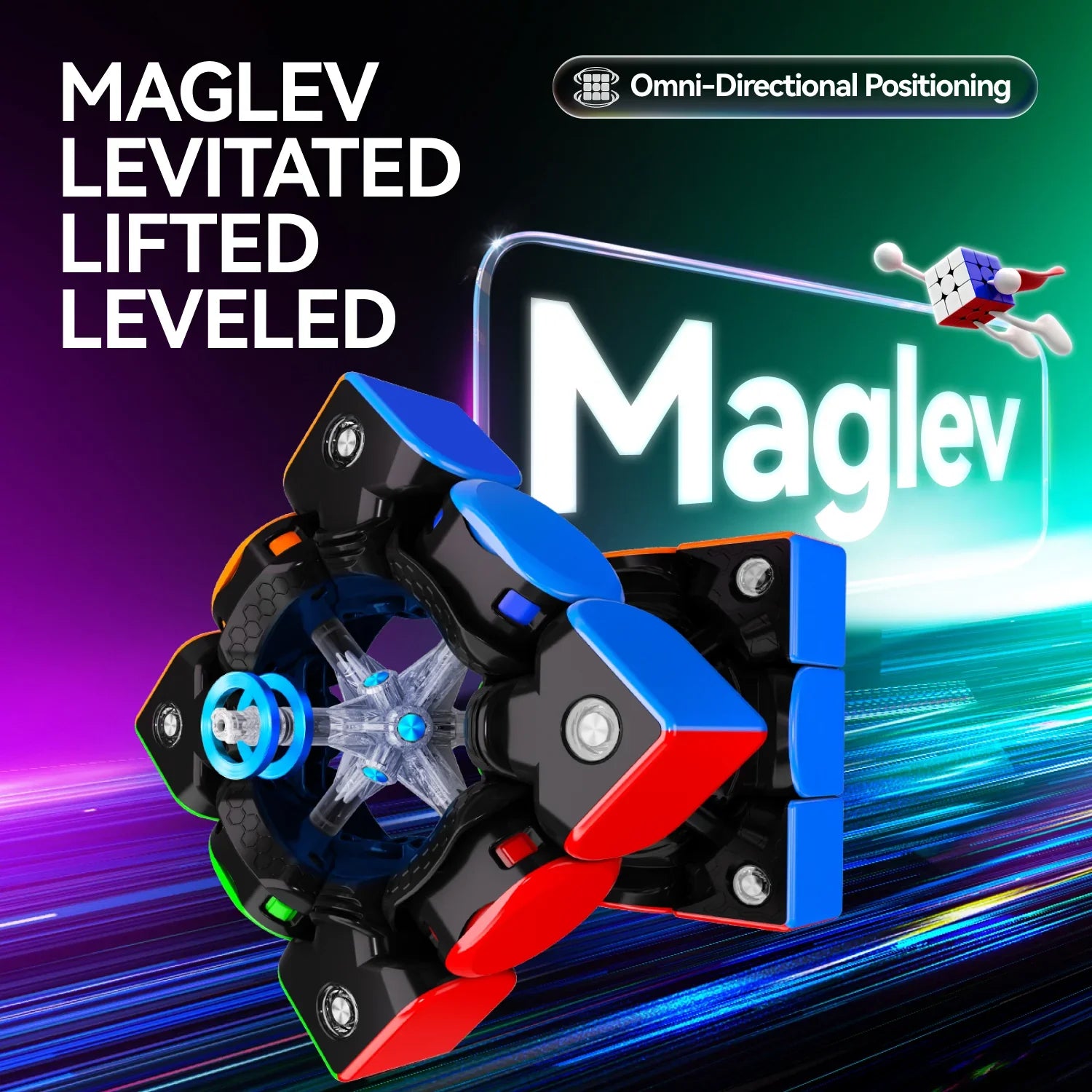 gan-v100-maglev-speed-cube-3x3-zauberw-rfel-55mm image 5