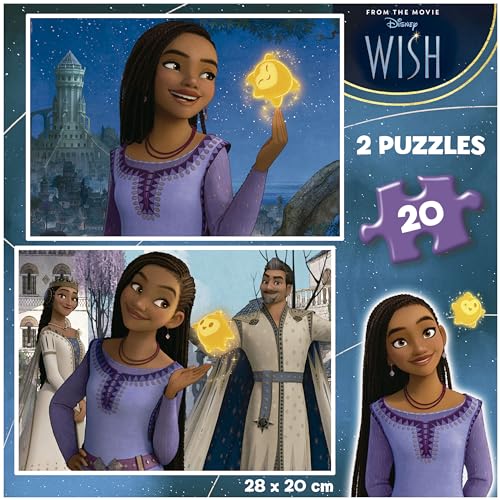 educa-disney-wish-19740-puzzle-2x20-teile-ab-3-jahren image 7