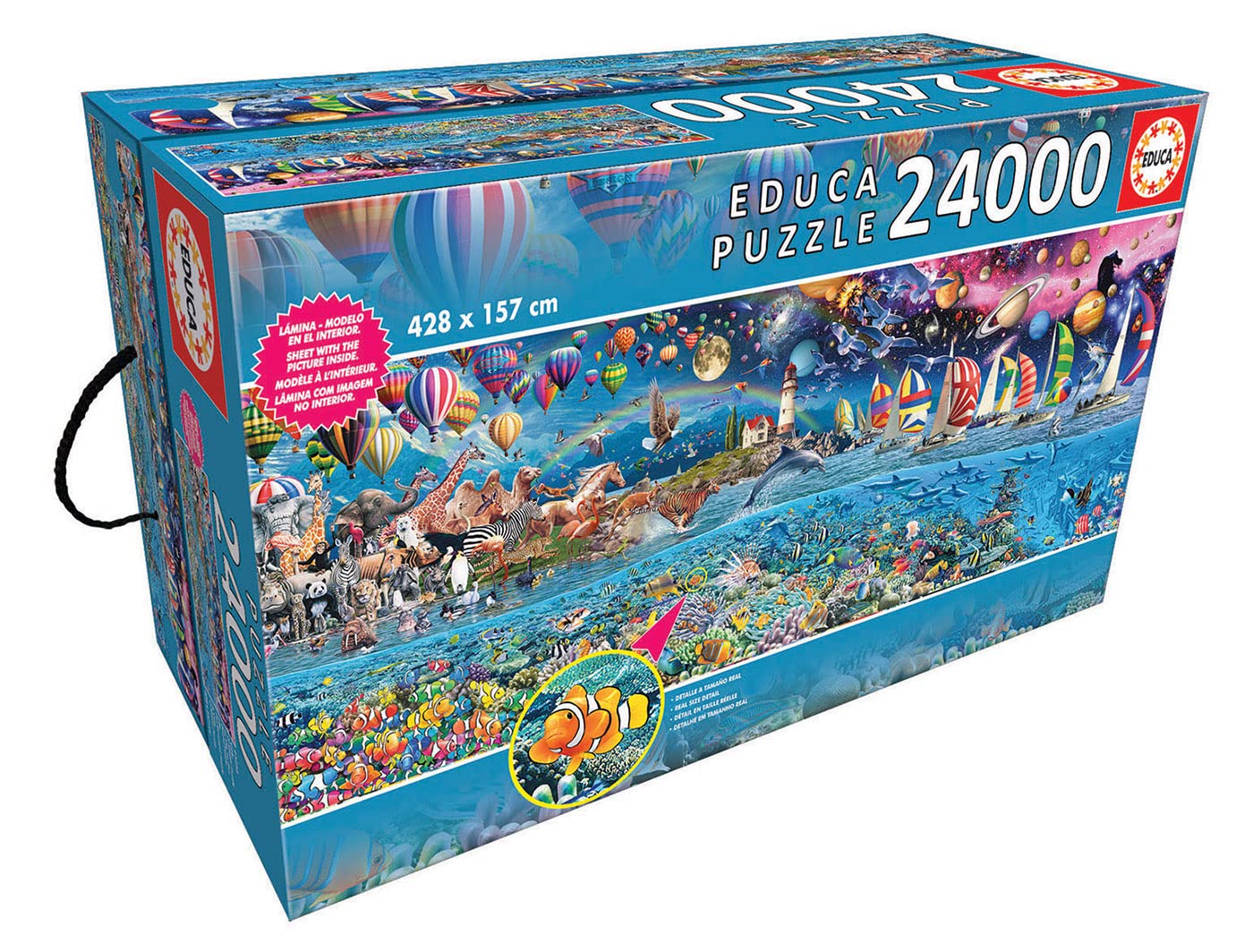 educa-das-gro-e-leben-13434-puzzle-24000-teile-tiere image 1