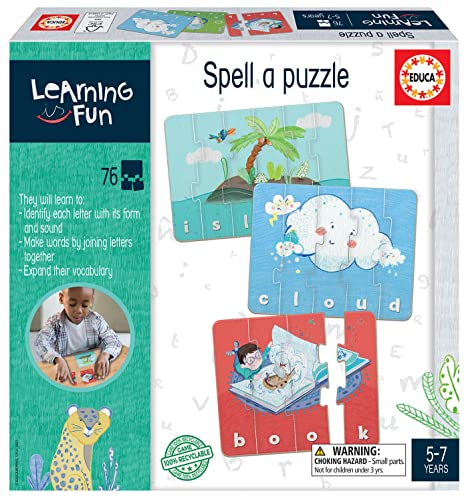educa-18839-learning-is-fun-buchstabier-puzzle-ab-5-jahre image 6