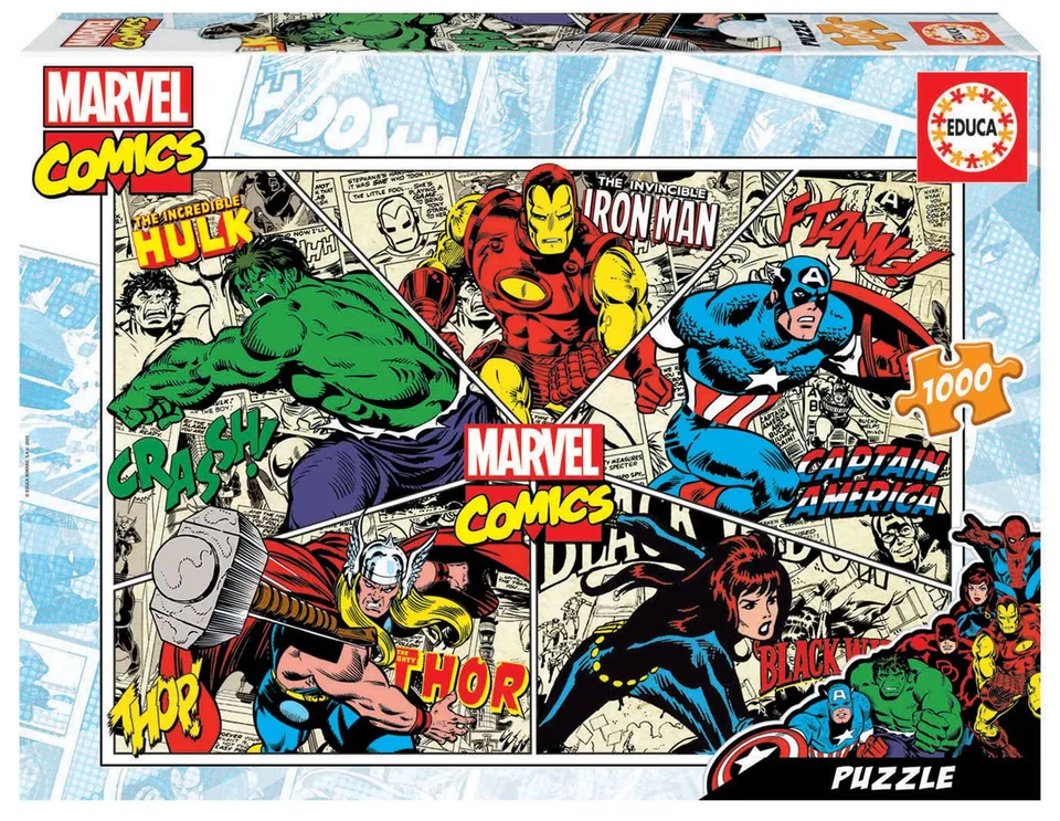educa-marvel-comics-1000-teile-puzzle-superhelden-68x48 image 1