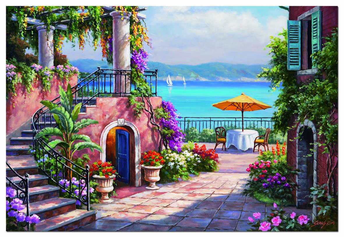 educa-14823-terrasse-in-der-toskana-puzzle-3000-teile-landschaft image 2