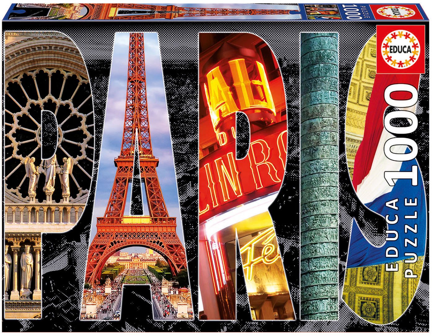 educa-16757-paris-collage-puzzle-1000-teile-68x48 image 1