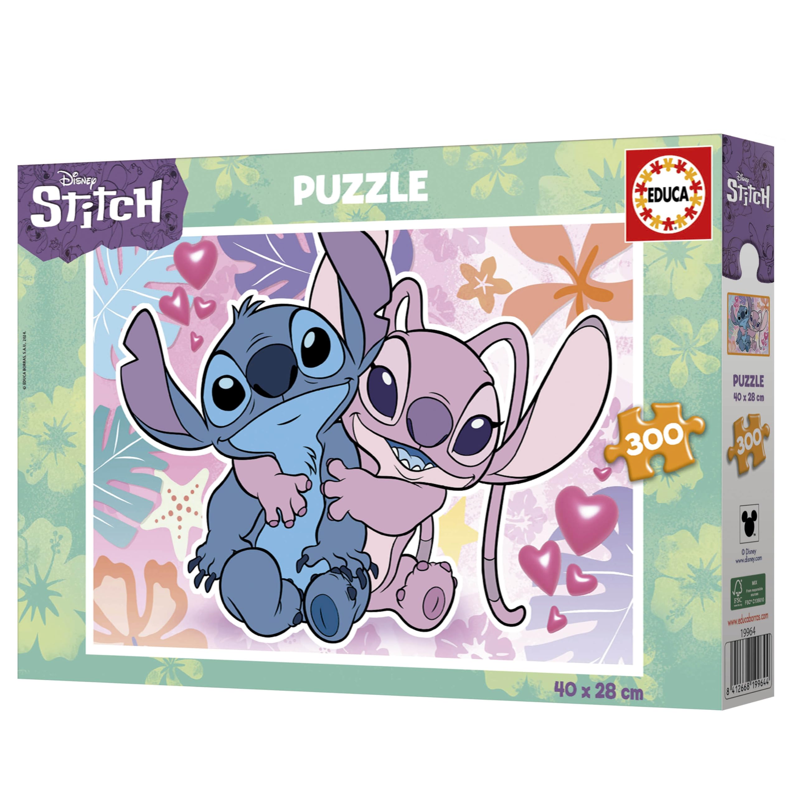 educa-19964-stitch-disney-kinderpuzzle-300-teile-ab-6-jahren image 4