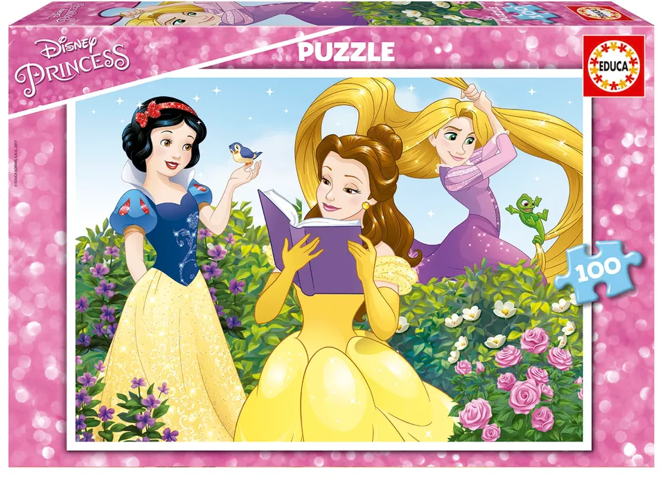 educa-17167-disney-prinzessinnen-puzzle-100-teile-ab-6-j image 1