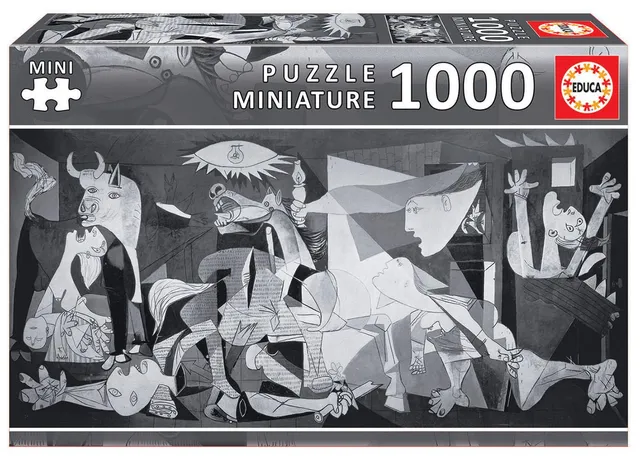 educa-guernica-miniatur-puzzle-1000-teile-picasso-46x30cm image 1