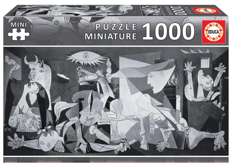 educa-guernica-miniatur-puzzle-1000-teile-picasso-46x30cm image 1
