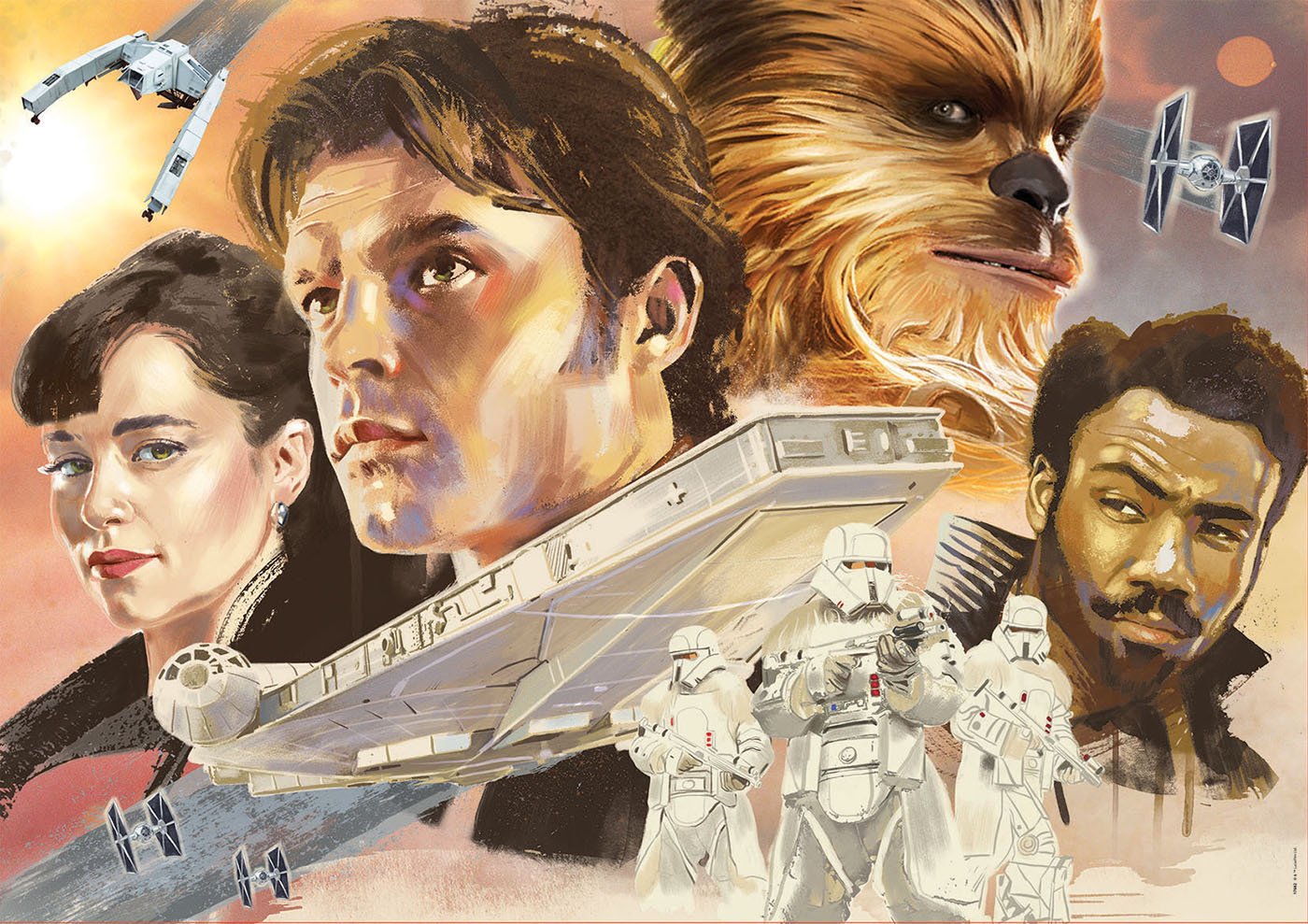 educa-17682-han-solo-puzzle-1000-teile-star-wars image 2