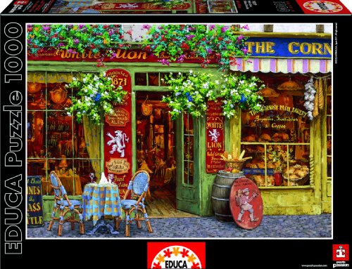 educa-white-lion-puzzle-1000-teile-viktor-shvaiko image 3