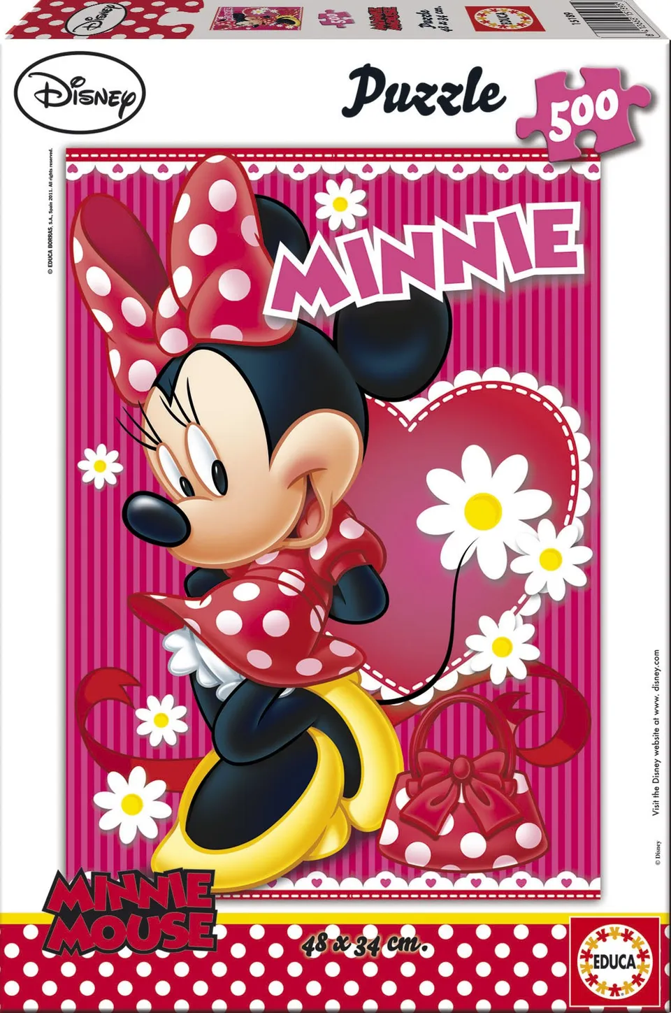 educa-15189-disney-minnie-bowtique-puzzle-500-teile image 1