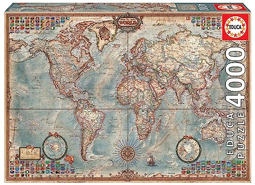 educa-antike-weltkarte-14827-puzzle-4000-teile-136x96-cm image 2