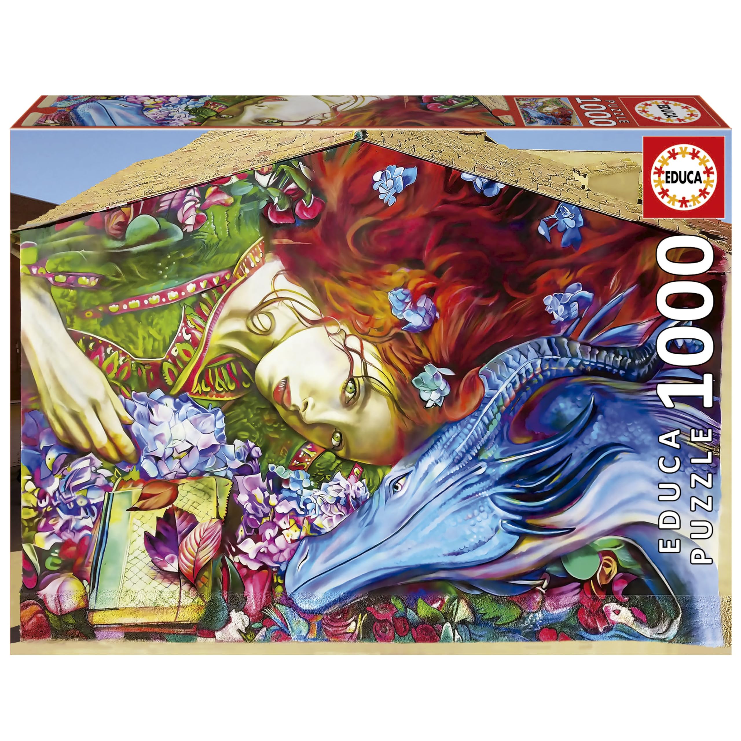 educa-sant-jordi-puzzle-1000-teile-68x48-cm image 1