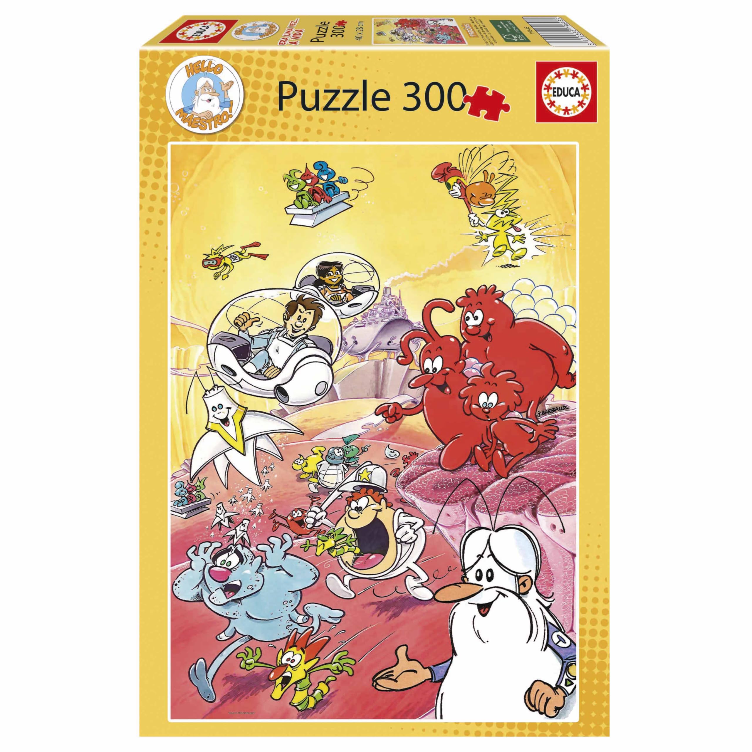 educa-tiere-kinderpuzzle-300-teile-ab-6-jahre-40x28-cm image 1