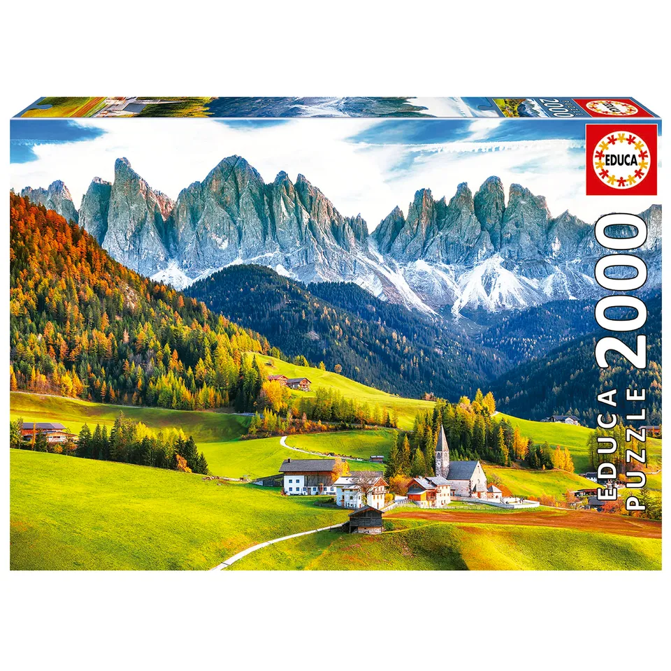 educa-herbst-dolomiten-19566-puzzle-2000-teile-landschaft image 1