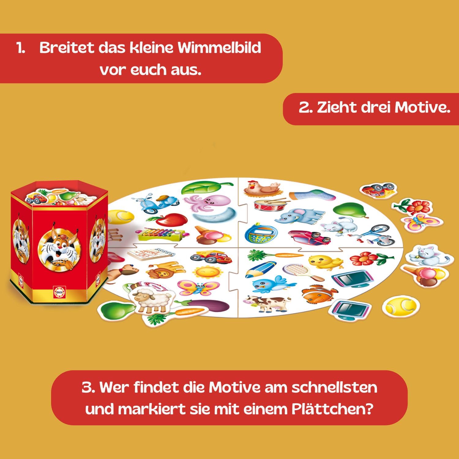educa-schlaufuchs-kleiner-brettspiel-36-bilder-ab-2 image 2