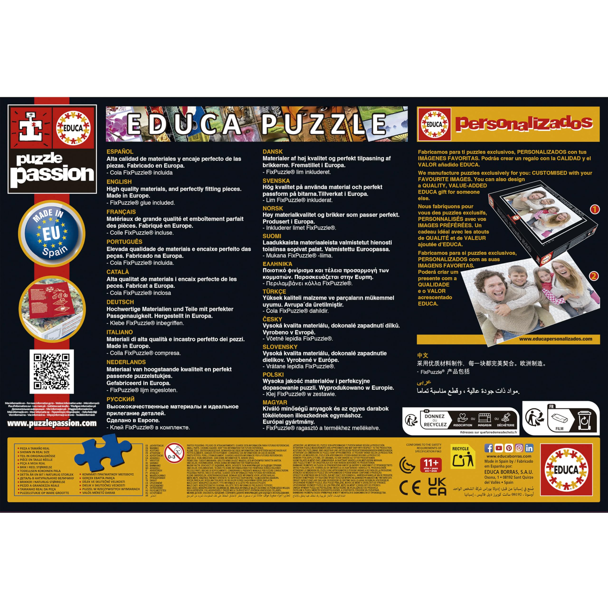 educa-disney-prinzessinnen-puzzle-500-teile-ab-11-jahren image 2